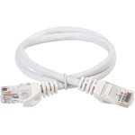 PC08-C5EUL-05M, Патч-корд категории 5Е UTP LSZH 0.5м белый