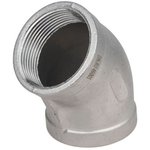 Tap (semi-tap) 304 Bp/Bp 1" DN25 Pn16 45 degree angle, body 304 stainless steel ...