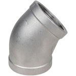 Tap (semi-tap) 304 Bp/Bp 1" DN25 Pn16 45 degree angle, body 304 stainless steel ...