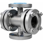 Стекло смотровое IG-316-F Ду15 Ру40 нержавеющая сталь 316, фланцевое