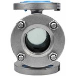 Стекло смотровое IG-316-F Ду15 Ру40 нержавеющая сталь 316, фланцевое