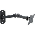Кронштейн РЭМО_СНМ для 1 монитора &#039;К-511&#039; настен наклонно-поворотный черный