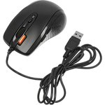 627755, Мышь компьютерная A4Tech V-Track Padless N-70FX чер опт (1600dpi) USB