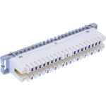 10-0502, Baseboard with breakable contacts for 10 pairs normally closed, marking 0-9