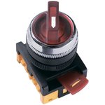 Переключатель АNСLR-22-3 240В на 3 полож. 1НО+1НЗ красн. GENERICA BSW10-ANCLR-3-K04