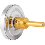 00000002409, Термометр биметаллический осевой БТ-31.211 0...120С 1/2' 46 кл.2.5