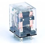 23854DEK, Intermediate relay 2 contacts. with LED 5A 24V AC