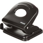 JL8803, Дырокол металлический Attache до 30 листов, с линейкой, цвет черный