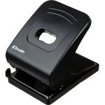 Дырокол Комус Prima 6365 черный до 40л