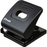 Дырокол Комус Prima 6345 черный до 30л.