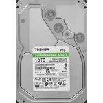 Жесткий диск Toshiba SATA-III 10TB HDWT31AUZSVA Surveillance S300 Pro (7200rpm) ...