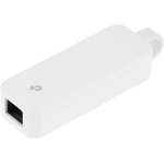 UE300C, Сетевой адаптер USB Type-C/RJ45 Gigabit Ethernet 1хRJ45 до 1Гбит/с, белый