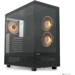 Case HSPD F710, Panoramic Mid Tower, Black, TG, 0.5 SPCC ...
