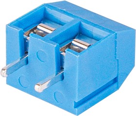 WJ300-5.0-02P-12-00A, Клеммник винтовой, 2-контактный, 5мм, прямой – купить оптом и в розницу