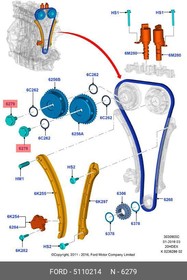 5110214, Болт (муфты VCT), Duratec DI TI VCT 2.0