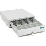 Денежный ящик денежный механический Меркурий-100.2,белый