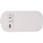 IEK Розетка переносная разб. К02 2 места CLASSIC