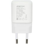 CHARGER35-UCW, Блок питания с разъемами USB-A и Type-C, GAN, PD 35Вт, макс ...