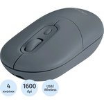 Acer OMR301 [ZL.MCECC.01T] черный оптическая (1600dpi) беспроводная BT/Radio USB ...