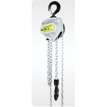 FKS 2T 6M - таль ручная цепная шестеренная алюминиевая цепь гальванизированная