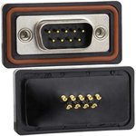 DB-9M IP67, Разъём D-SUB , 9 контактов