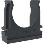 Держатель для труб (клипса) d25мм черн. DKC 51025N