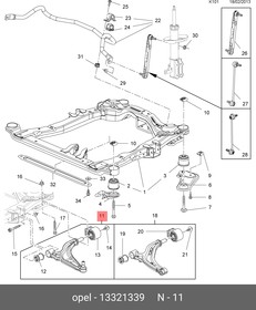 13321339, Рычаг