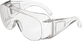 Фото 1/10 Очки защитные открытые РОСОМЗ О35 ВИЗИОН прозрачные (арт произв 13511)