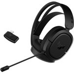 Гарнитура ASUS TUF GAMING H1 WIRELESS, 2.4GHz, USB Type C,USB 2.0, 295g, 20Hz~20kHz