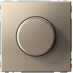 Rotary-push light regulator (dimmer) ArtGallery LED RC 400W Champagne Movement ...