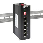 EKF Промышленный неуправляемый коммутатор U-5GT, 5 портов 10/100/1000Base-T(X) ...