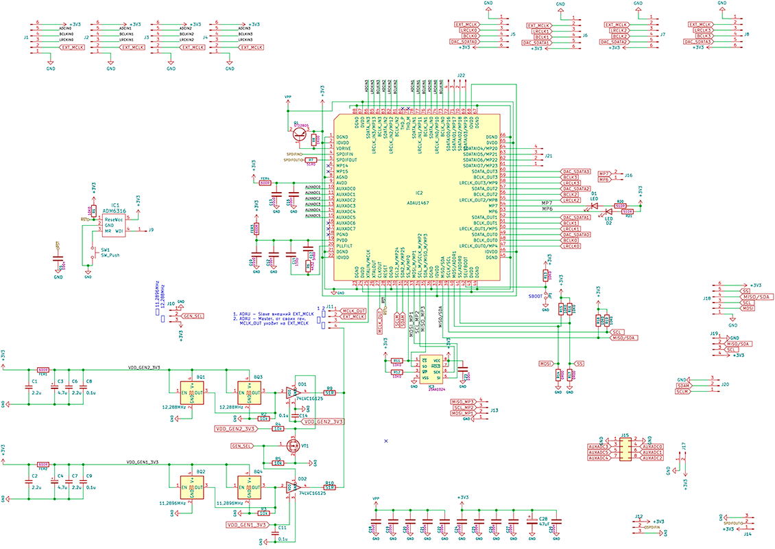 Электрическая схема