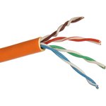 EX281820RUS, Кабель ExeGate Special UTP4-C5e-CU-S24-IN- LSZH-OR-305-FLUKE UTP 4 ...