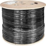 EX190974RUS, Кабель ExeGate UTP4-C5e-CU-S24-SW- OUT-PE-BK-305-FLUKE UTP 4 пары ...