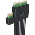 CBL280011A,Computer Cable, Gen6, 19.69 ", 500 mm, Mini Cool Edge Series