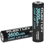 14500-2200/box (AA), Аккумулятор Li-ion 14500 ...