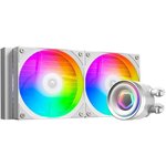 Система водяного охлаждения ID-COOLING FX240 Inf, 4-pin, ARGB, 120мм, белый ...