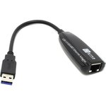 5bites Кабель-адаптер UA3-45-01BK USB3.0 сетевая карта / RJ45 1G / BLACK