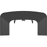 09507A, Wall/ceiling mounting 90x50 mm, black