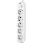 AGNI TP-FD5E-3m-white, Cетевой фильтр AGNI плоский TP-FD5E-3m-white ...