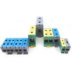 UTJ5-16 GY, Клемма силовая вводная 1x4-16мм2 63А 800В серая