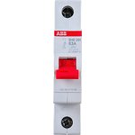 Рубильник ABB 1 полюс SHD201/63 рычаг красный 2CDD271111R0063
