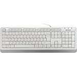 A4Tech FK10 WHITE, Клавиатура A4Tech FK10 белый/серый USB (FK10 WHITE) каб.:1.5м