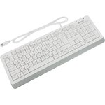 A4Tech FK10 WHITE, Клавиатура A4Tech FK10 белый/серый USB (FK10 WHITE) каб.:1.5м