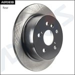 A6R083B, Диск тормозной зад. ADVICS