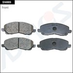SN889, Тормозные колодки