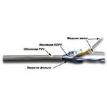 Кабель Кабель TWT FTP, 2 пары, Кат.5е, PVC, 305 метров, серый