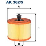 AK362/5, Фильтр воздушный, BMW E87 3.0 9/05- ,E90 2.5/3.0 1/05-