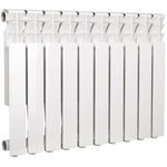 R0000037003, Aluminum sectional radiator ECO 500/80/10 side connection 1510W