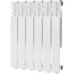 R0000037006, Aluminum sectional radiator ECO 500/80/6 side connection 906W